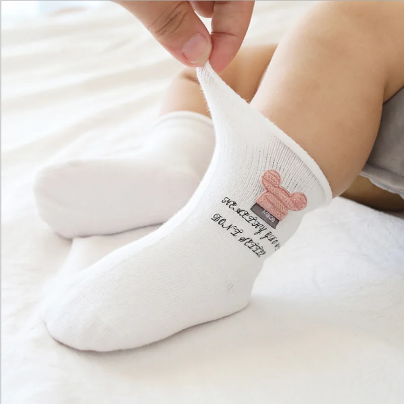 

baby winter socks toddler boys girls white cotton warm sock children kids Newborn infant cute short sock Cartoon new 2019 things