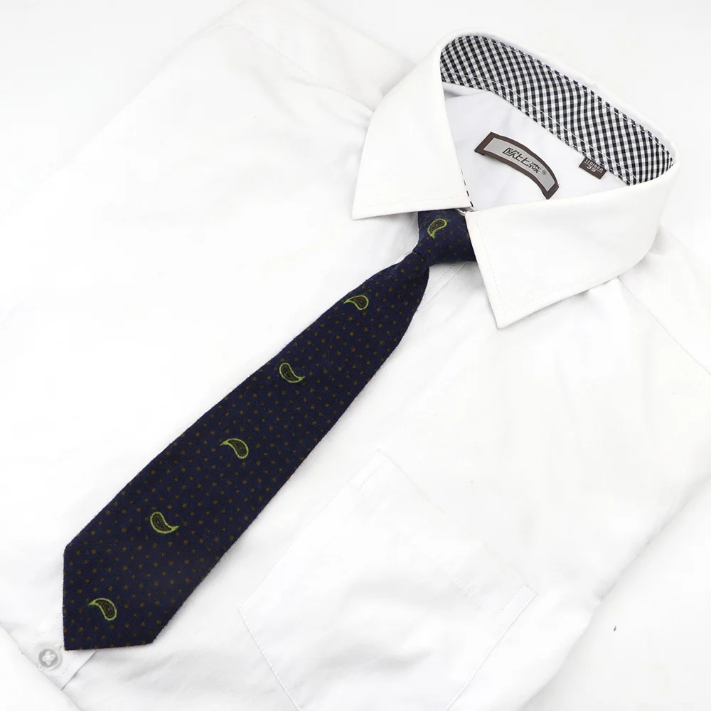 23 Fashion 30cm Cotton Floral Striped Vintage Kids College Casual Necktie Girl Cute School Daily Uniform Bow Tie Shirt Accessories - Цвет: 23