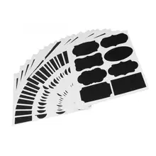 Этикетки из ПВХ, этикетки, наклейки, легкие идентификационные маркеры для банок в цветочек, 160 шт