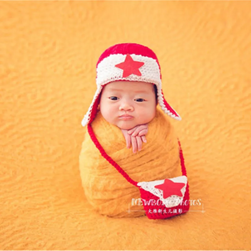 Newborn-8M Детский костюм для фотосъемки для новорожденных девочек и мальчиков студийный костюм для фотосъемки наряд для фотосъемки шляпа - Цвет: 10