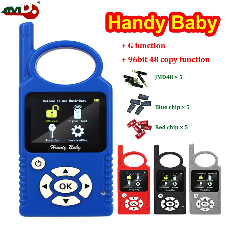 JMD – programmateur de clé de voiture Handy Baby V9.0.6, copieur de clé ...