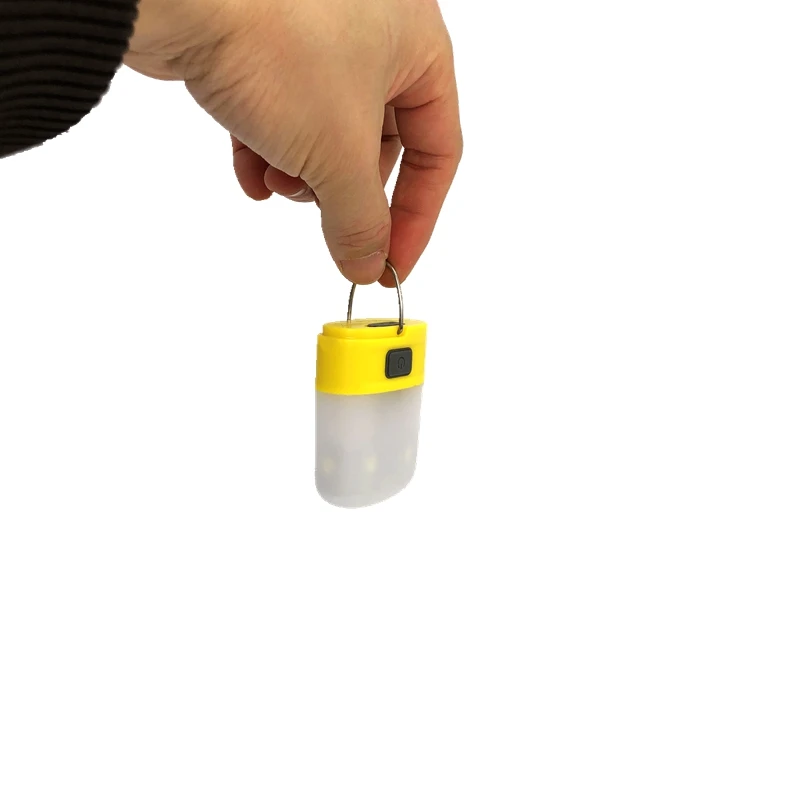 USB Rechargeable LED pocket light Lantern IP65 lithium battery ultra bright mini tent lamp outdoor camping