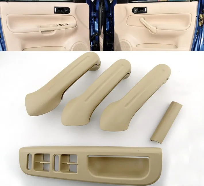 Крышка ручки переключатель Безель дверной захват для VW Jetta Golf Bora MK4 Beige|sktoo| |