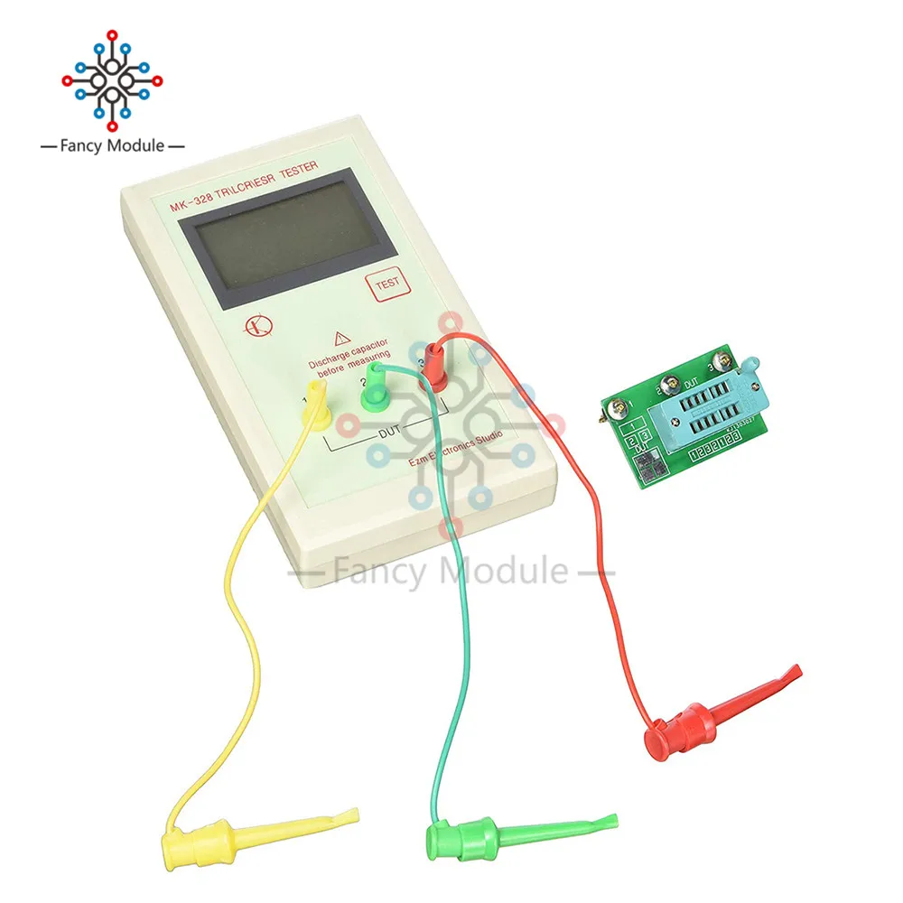 Diymore MK-328 конденсатор резистор транзисторный Триод тестер ESR индуктивность емкость Сопротивление метр LCR NPN PNP MOS