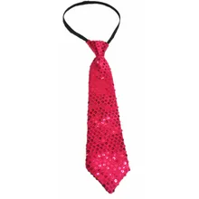 Новинка, блестящий мужской галстук с блестками, для выступлений певицы, мужской свадебный галстук, Женский галстук, галстук на Хэллоуин, галстук для косплея