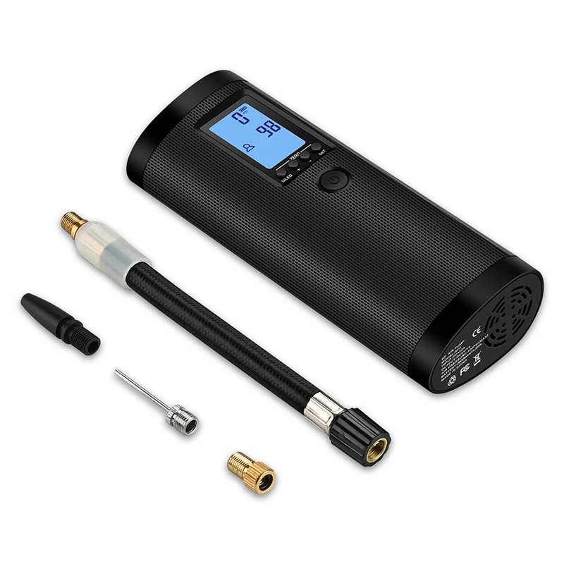  Multi-Function Air Pump For Ball And Car Bike Tires Portable Air Compressor Mini Rechargeable Elect