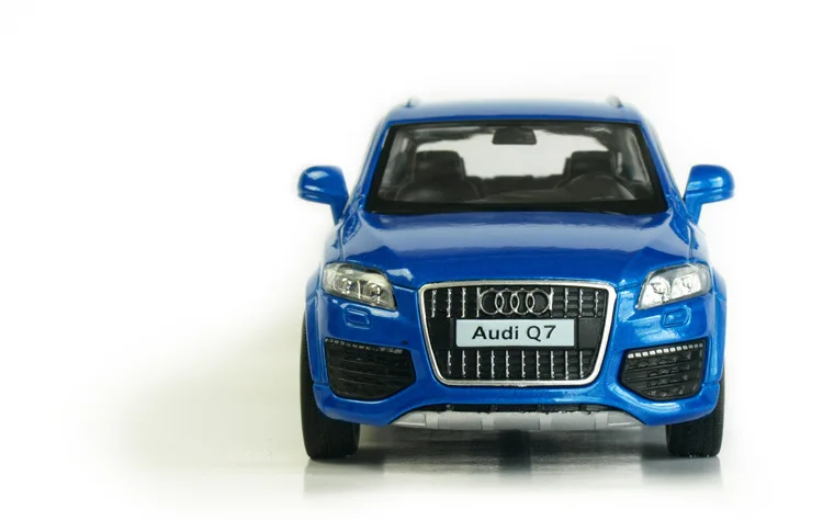 Ma Ke da Yufeng игрушечный автомобиль Audi Q7 модель автомобиля из сплава оригинальная Заводская машина подлинное разрешение продукта