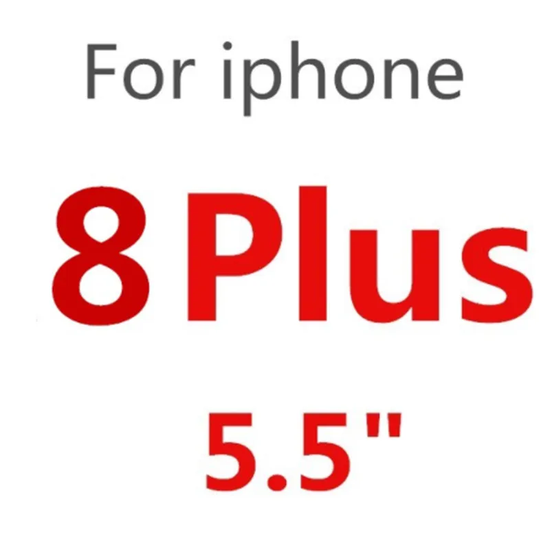 Защитная пленка для экрана без отпечатков пальцев для iphone 8, 7, 6s, X, XR, XS Max, матовое закаленное стекло для iphone 6, 6s, 7, 8 plus, 5S, se - Цвет: i8 plus