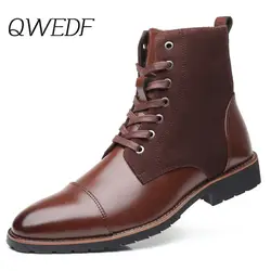 QWEDF/Брендовые ботильоны; кроссовки для мужчин; повседневная обувь; водонепроницаемые зимние ботинки для мужчин и взрослых; теплая короткая