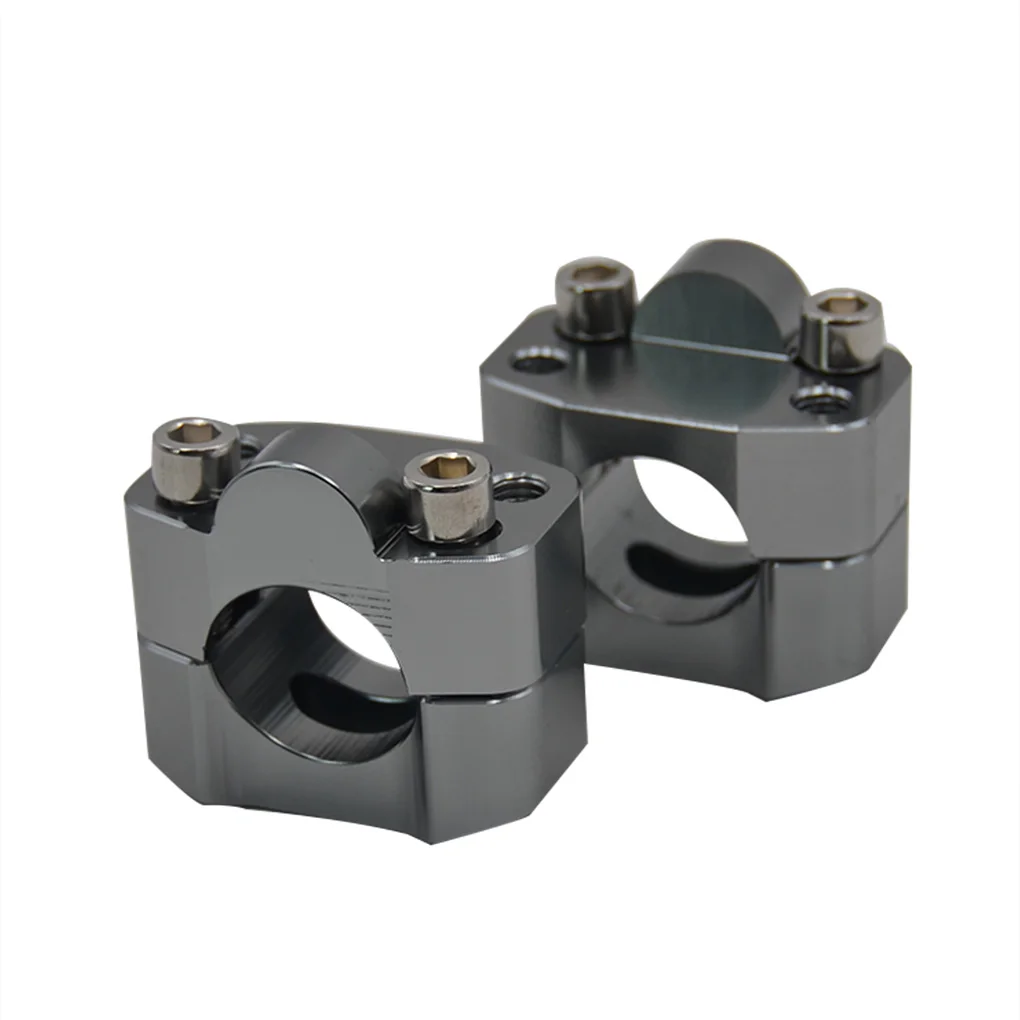 1 пара мотоцикл 1/8inch CNC Алюминий стоянок 28 мм регулируемый жир зажимы для пазовой фрезы Универсальный