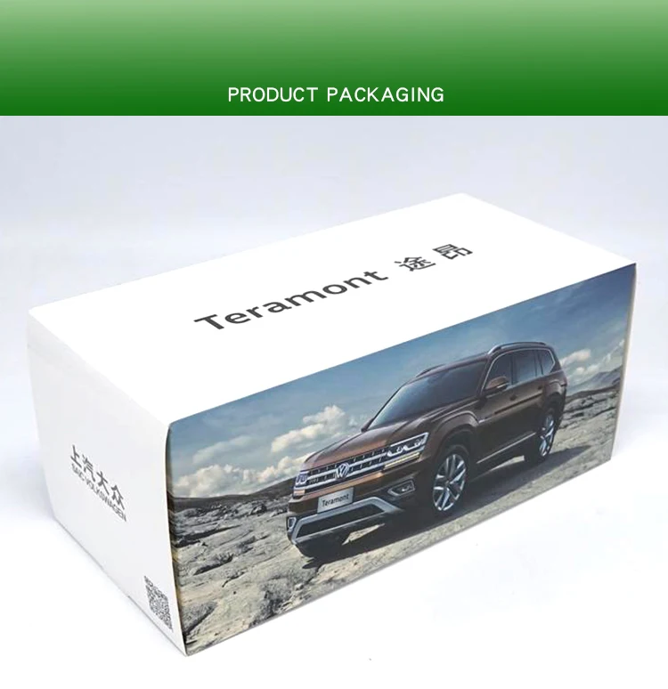 1:18 Высокая тщательная VW 2017TERAMONT сплав модель автомобиля статические металлические модельные автомобили с оригинальной коробкой