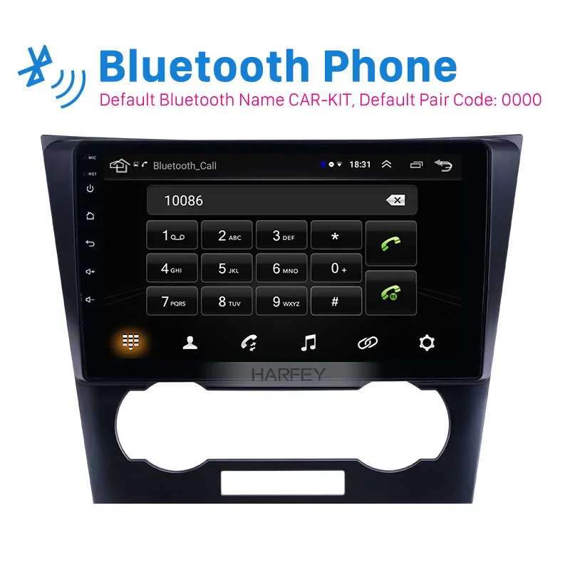 Harfey 9 дюймов для Chevy Chevrolet Epica 2007-2012 Android 9,1 HD сенсорный экран wifi Bluetooth Автомобильный gps радио Поддержка SWC Carplay
