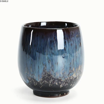 

Chinese Ceramic Tea Cup Kung Fu Tea Cup Porcelain Tea Set Warm Hand Cup Gift 1 Pack