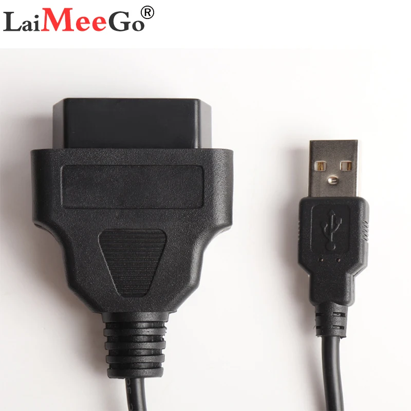 High Quality 16Pin OBD2 Female to USB Port Charger Connector Adapter Cable Car Diagnostic Tool Accessories | Автомобили и