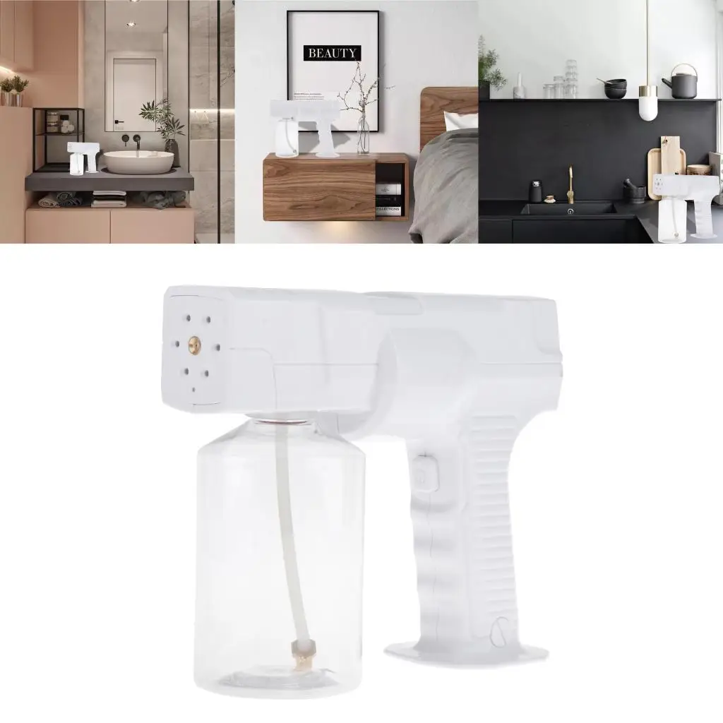 600ml Blue Light Nano Steam Spray Gun Fogging Atomizing Paint Sprayer Hair Care Electric Sanitizer Sprayer Disinfectant Machine