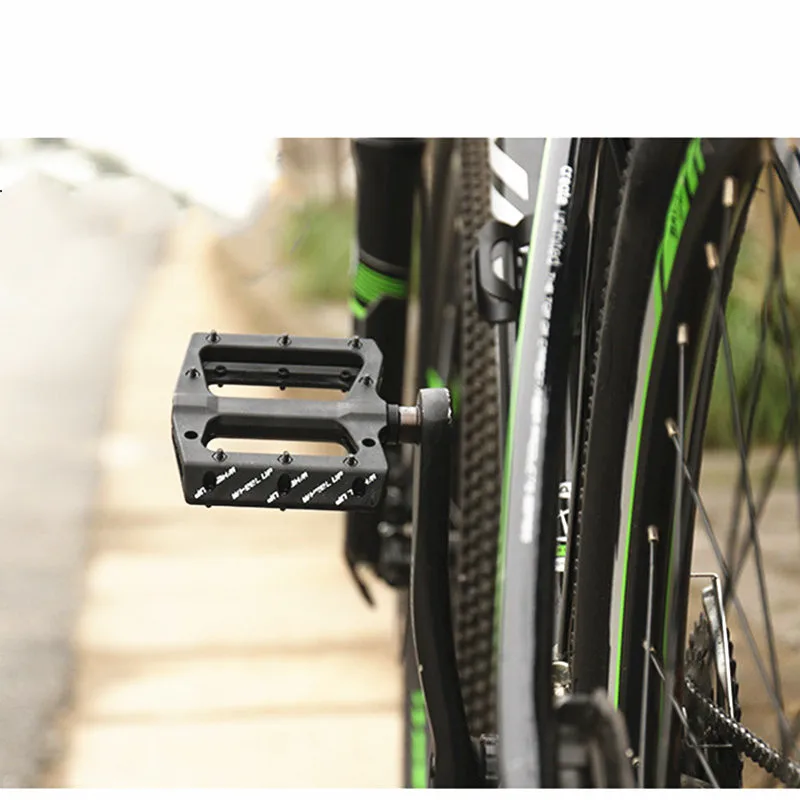 MTB педаль горного велосипеда нейлон волокно закрытый 2 подшипника Нескользящие педали велосипеда