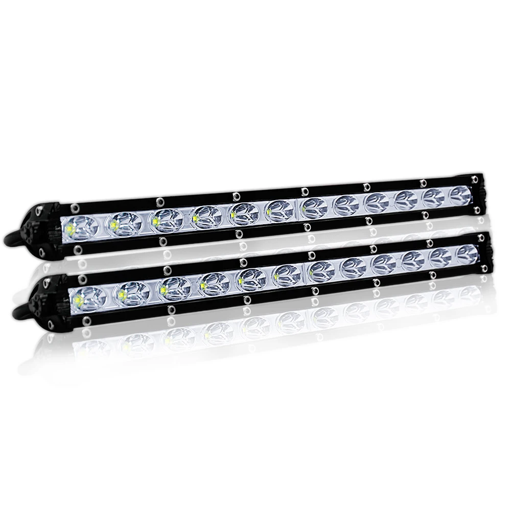 

New 13 inch 36W 6000K A Row LED Strip Lights Work Drive Modified Off-road Vehicle Lights Roof Bar LED Work Light