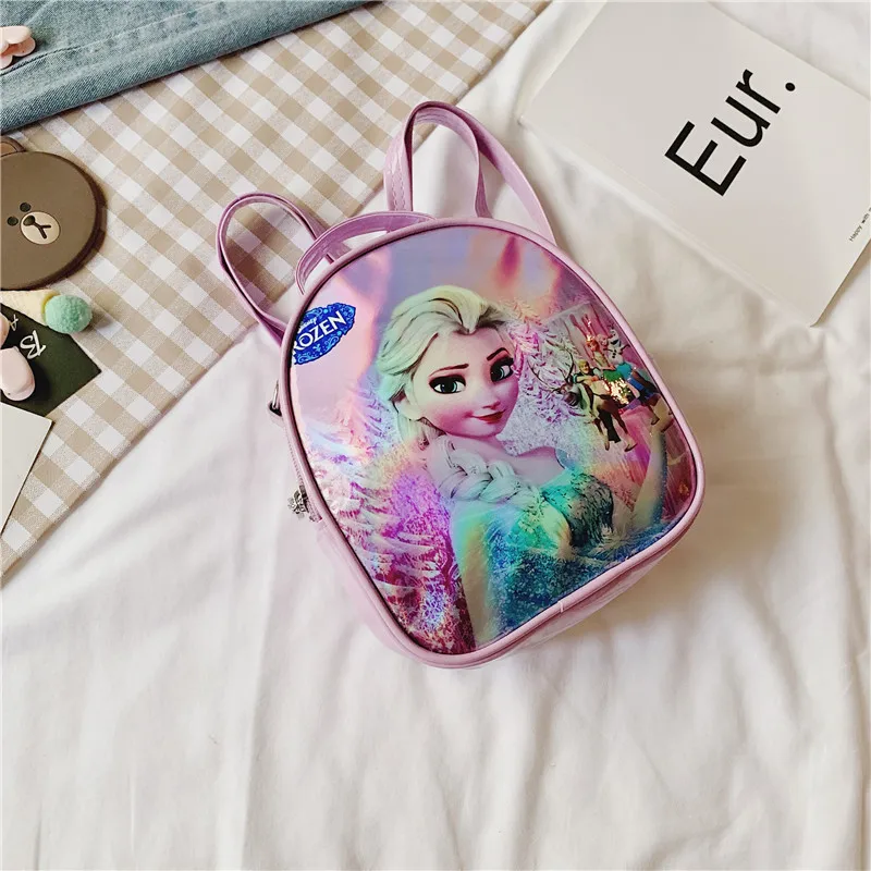 Детская школьная сумка Disney princess мультяшный рюкзак для девочек с принтом Холодное