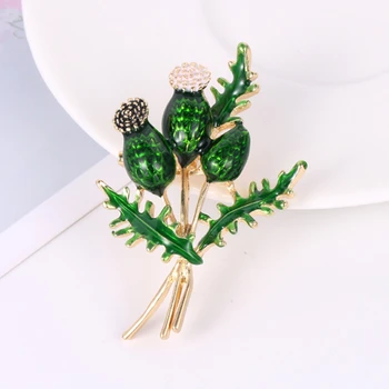 

Orange Blue Tulip Bouquet Flowers Enamel Brooches Metal Weddings Banquet Brooch Pins For Women And Men Christmas Gift