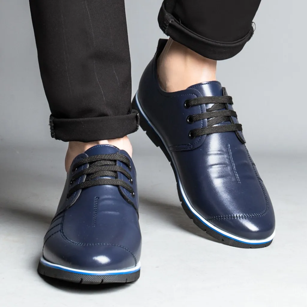 Shoes Men Casual Fashion Business Leather Shoes Men S Fashion