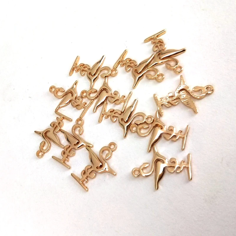 hzew 50 pcs cute pharmacy sign pendant  gift charm for women