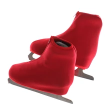 1 пара; нескользящие Чехлы для взрослых и детей; стразы; бархатная ткань; модная обувь для фигурного катания на коньках; выберите размеры