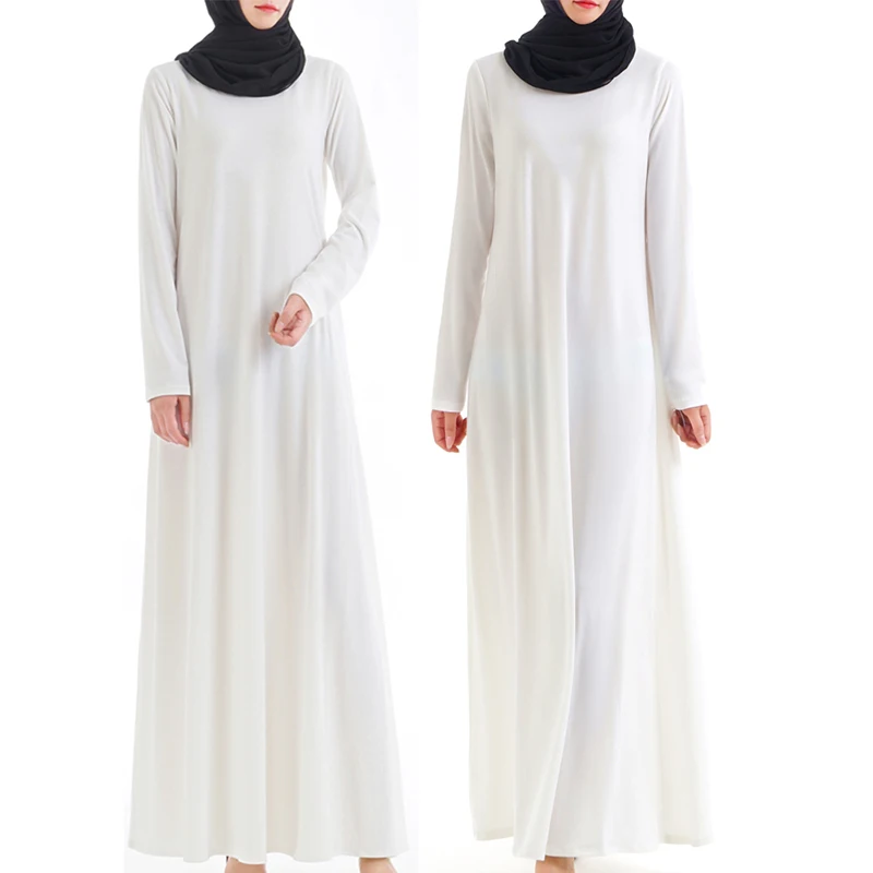 Внутри абайя Дубай Арабский Кафтан женские мусульманские платья Caftan Пакистан турецкие исламские платья Хиджаб Tesettur Elbise Vestido Largo