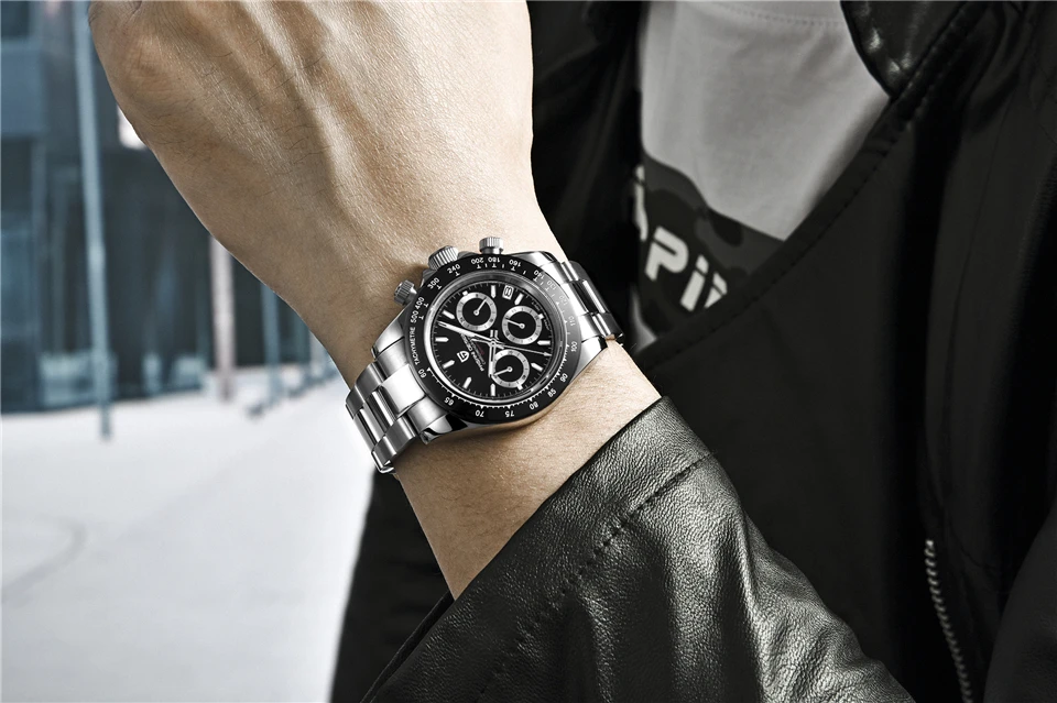 Reloj Hombre Мужские кварцевые часы Reloj Hombre PAGANI дизайнерские Роскошные брендовые Модные Военные часы Relogio Masculino+ коробка