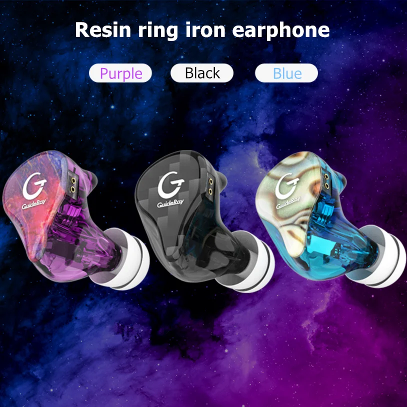 

2019New Headphone HIFI GuideRay GR-i Series In Ear Earphone Stereo Race Sport Headset Universal Driving Music Gift Chatting