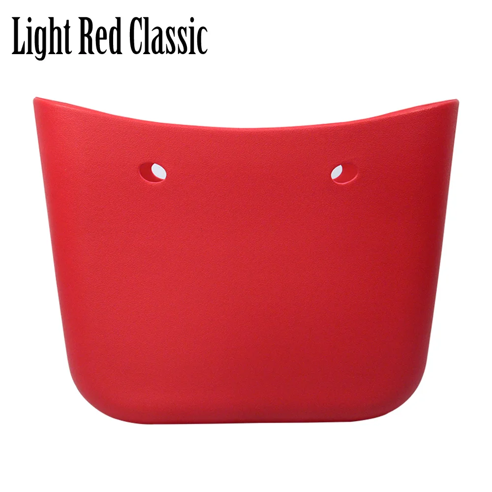 Light Red Classic TANQU стиль obag Классическая большая EVA сумка женские сумки модные сумки DIY водонепроницаемая сумка резиновая силиконовая сумка женская сумка - Цвет: Light Red Classic
