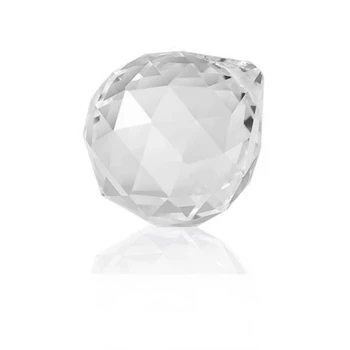 

Clear 12pcs/Lot 50mm 100% AAA Quality Guaranteed K9 Crystal Faceted Balls