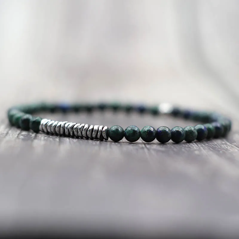 Bracelet Jewelry bracelet jewelry 4mm Small Beads Bracelet Natural Tiger Eye Turquoise Braclet Stone Men Women Handmade Lucky Friendship Braslet Wristband