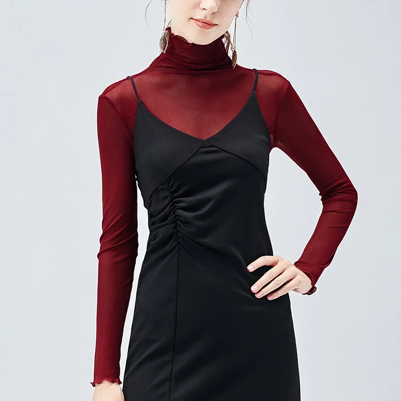 Для Женщин Осенние пикантные Vestidos модное платье с открытым плечом материал: