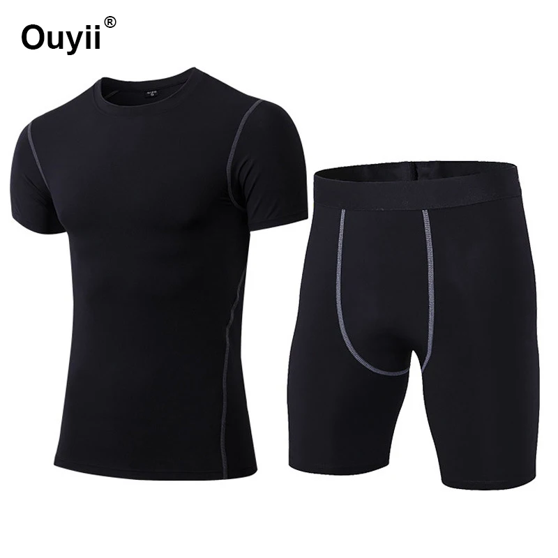Suit Style 1 Вэнь спортивные костюмы быстросохнущая Спортивная одежда для бега компрессионная одежда для баскетбола бегуна эластичный тренировочный костюм Спортивная одежда для зала, фитнеса - Цвет: Suit Style 1