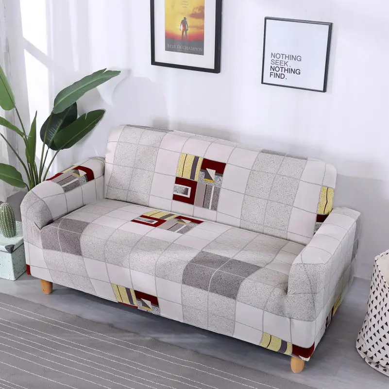 Color 18 40 диванных чехлов стрейч Non-slip полиэстер секционный чехол все включено диван-кровать диванную подушку Полотенца 1/2/3/4-seater - Цвет: Color 18
