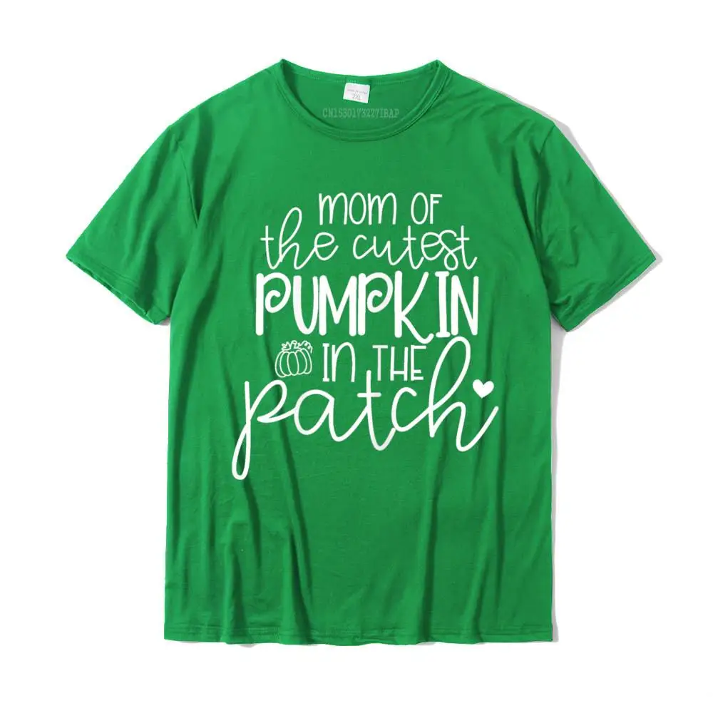 Birthday Pure Cotton Tshirts for Men Short Sleeve Print Tops & Tees New Coming Father Day Round Neck Tops T Shirt Group Womens Mom of Cutest Pumpkin in the Patch Tee T-Shirt__MZ17260 green