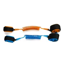 1,5 м Регулируемый Детский безопасный анти-потерянный соединитель на запястье браслет на запястье безопасный для ребенка ремень поводок