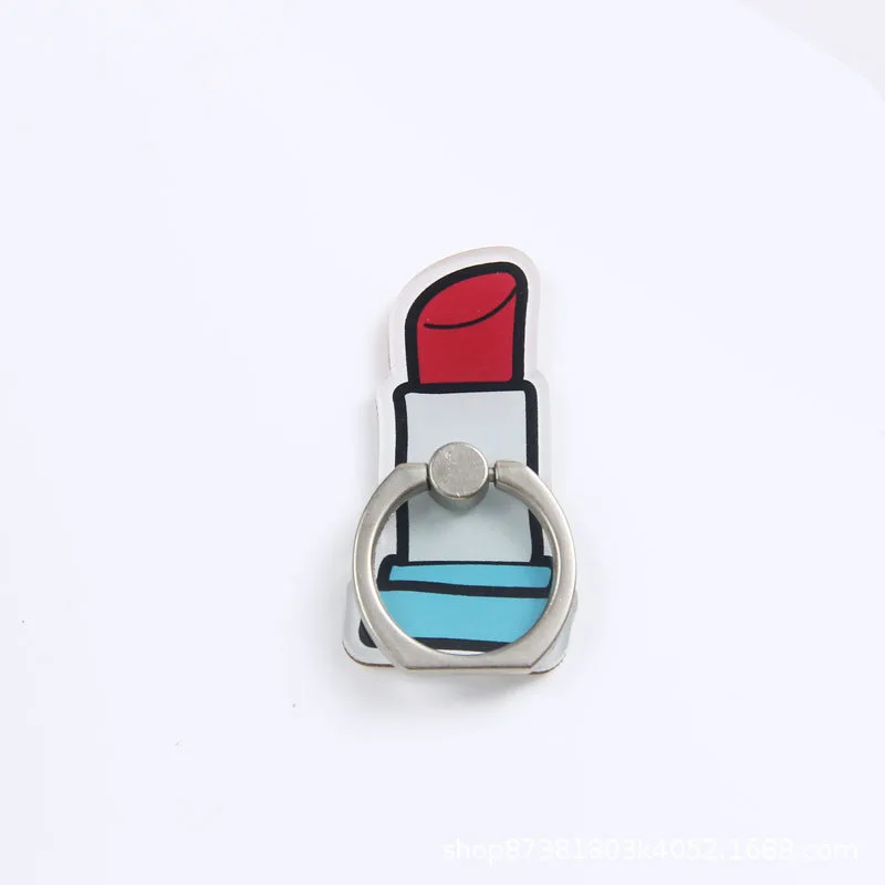 Rainbow Universal Phone Ring Holder Mobile Phone Holder Stand cactus Finger Ring Holder suporte celular For iPhone Samsung Table