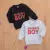 2020 0-3Y MAMA Toddler Baby Boy Top Толстовка С длинным Рукавом Letter print Осенняя хлопчатобумажная Одежда Детская Верхняя Одежда