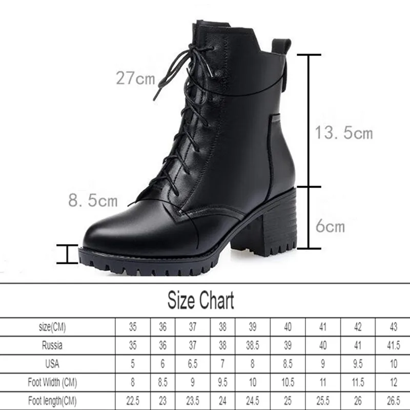 Billig AIYUQI Booties frauen echtes leder 2020 neue winter armee stiefel militär Weibliche Martin stiefel frauen kuh leder stiefel für frauen