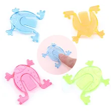 Grenouilles sautantes 50/20/10 pièces, Mini jouets d'entraînement à l'action des doigts en plastique Transparent pour enfants, cadeaux de fête d'anniversaire