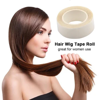 

3 Meters Hair Wig Tape Roll Strong Adhesive Wig Hair Support Tape Double-Sided Water-Proof Invisible Tape for Hair Extensions