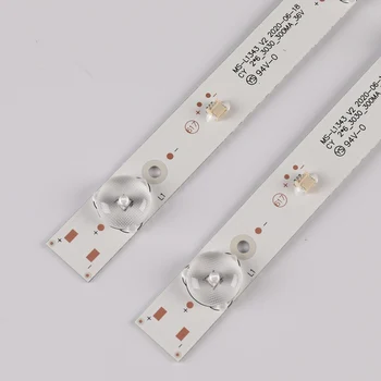 

2pcs 6LED LED backlight strip for Polar 32LTV2002 JL.D32061330-081AS-M FZD-03 E348124 MS-L1343 L2202 L1074 V2 2-6-3030-300MA-36V