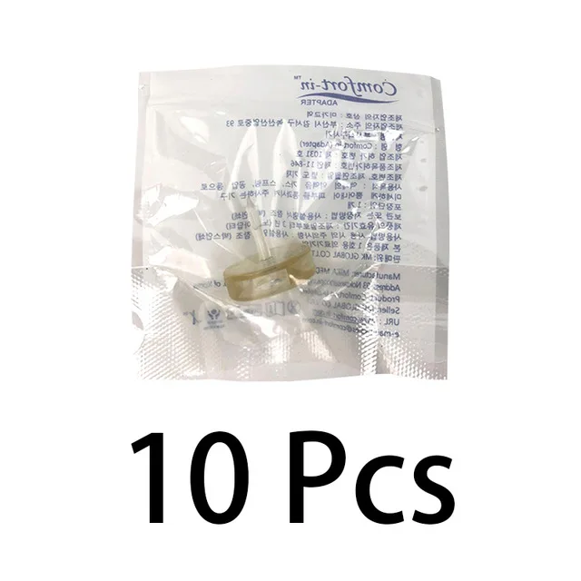 10pcs syringe 0.5ml 2 в 1 гиалуроновая ручка с двумя головками 0,3 мл и 0,5 мл гиалуроническая ручка с гиалуроновой кислотой наполнитель для губ Мезотерапия пистолет без иглы Распылитель ручка - Номер модели: 10pcs syringe 0.5ml