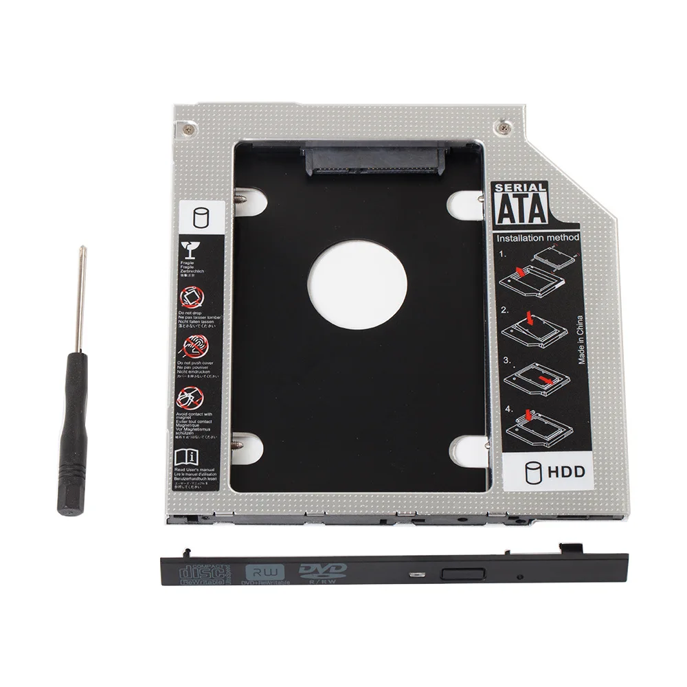 Жесткий диск HDD SSD SATA Caddy 2nd для HP 245 250 255 450 470 G4 G5 G6|Боксы дисководов| |