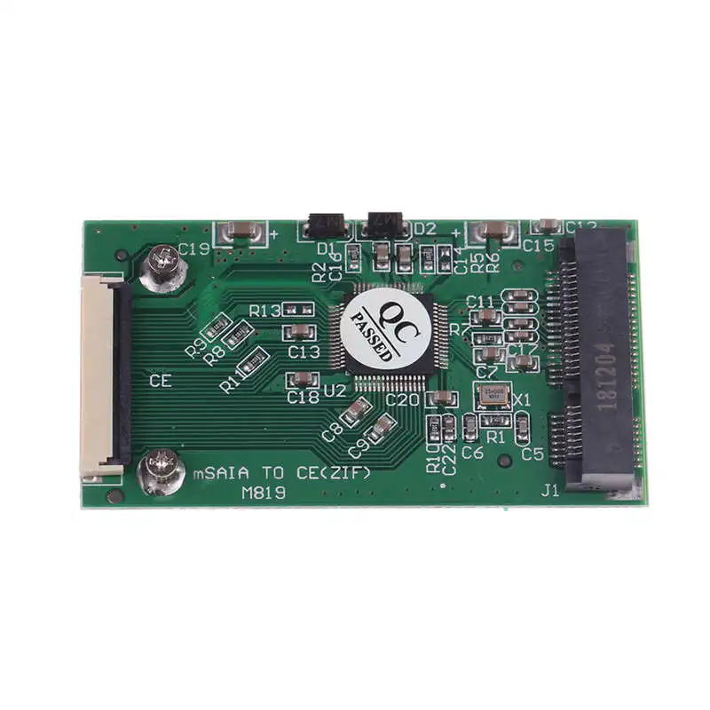Mini Msata Pci E 1 8 дюйма Ssd до 40 контактов Zif Ce кабель адаптер преобразователь