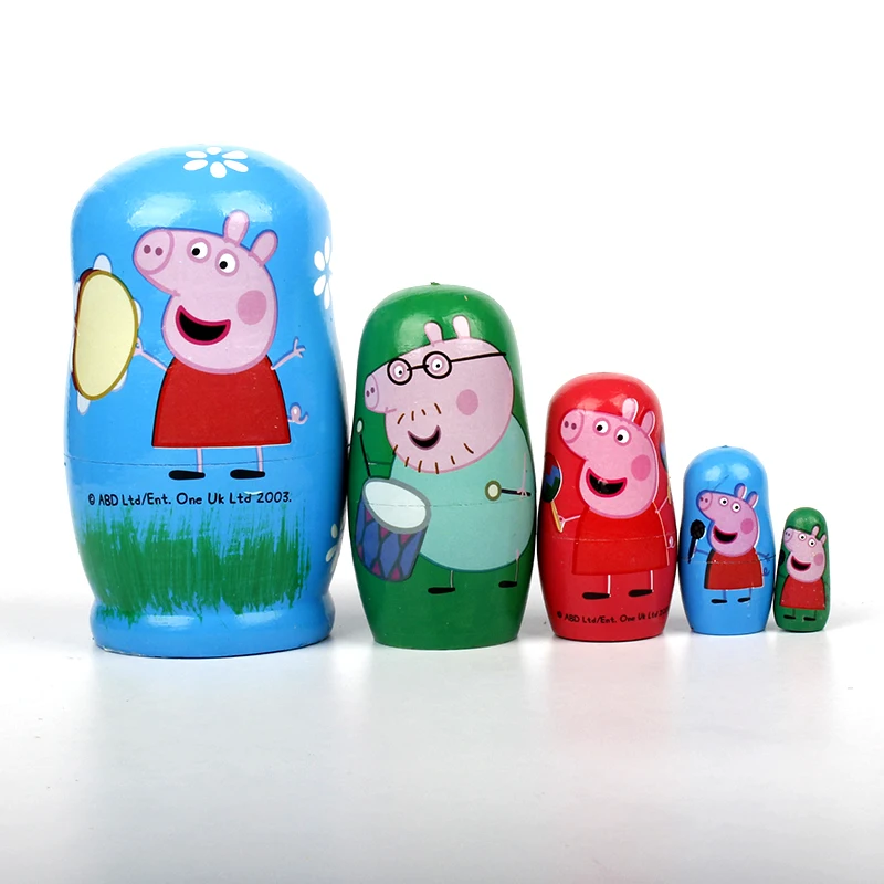 peppa pig russian dolls