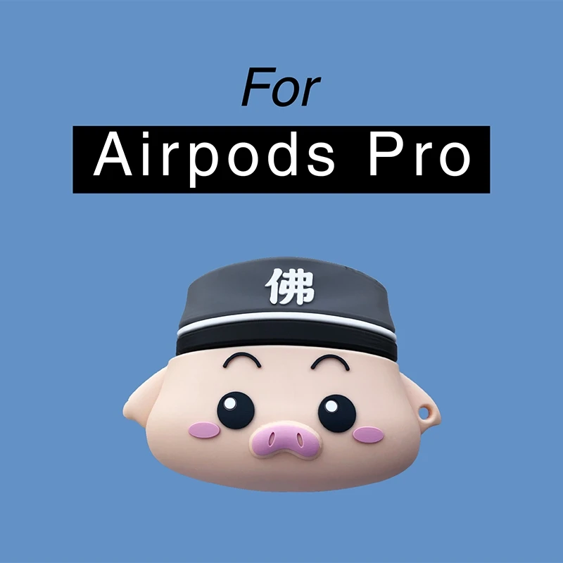 G09 Чехол для Apple AirPods Pro с милым мультяшным покрытием, чехол для наушников Air pods Pro 3, мягкий силиконовый защитный чехол Fundas - Цвет: G09