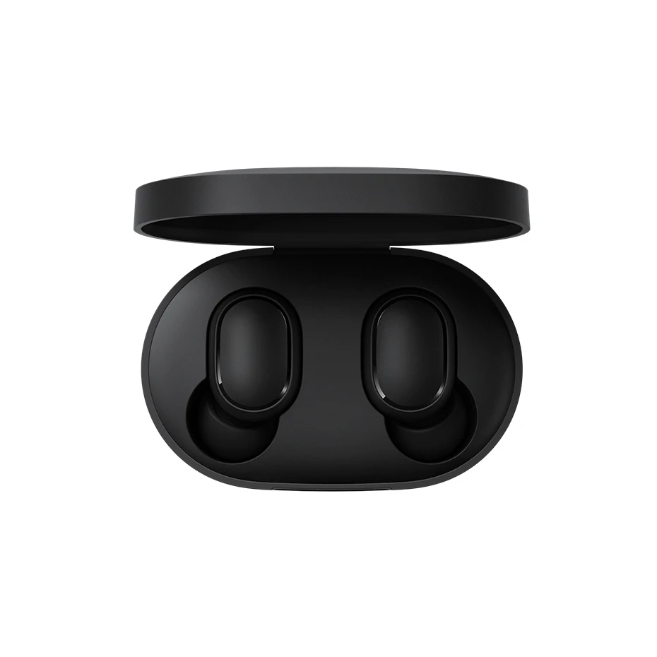 Xiaomi AirDots Redmi Air беспроводные наушники Bluetooth наушники TWS Bluetooth 5,0 Молодежная версия сенсорное управление с зарядным устройством - Цвет: Черный