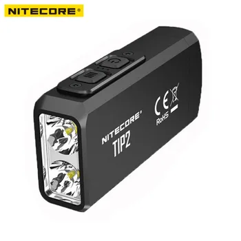 

2019 NITECORE TIP2 Mini LED Flashlight CREE XP-G3 S3 720 lumen Keychain Flashlight with Battery +USB Rechargeable